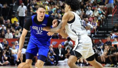 Cooper Flagg scores nearly half of Mavericks' points in summer league showdown with No. 2 pick Dylan Harper