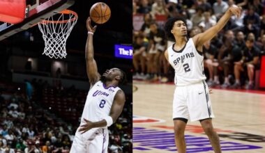 An image of Isaiah Collier and Dylan Harper side by side