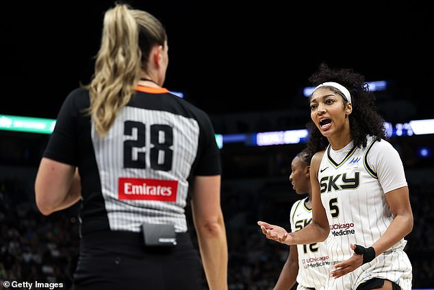 The Chicago Sky star exploded at WNBA officials in a foul-mouthed rant just two days ago