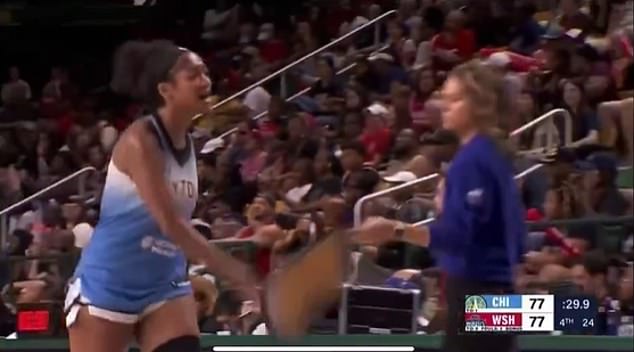 Angel Reese has broken her silence on violently slapping a clipboard out of a coach's hand