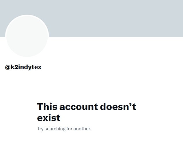 As of Friday night, the Fever president had deleted her account on the social media site X