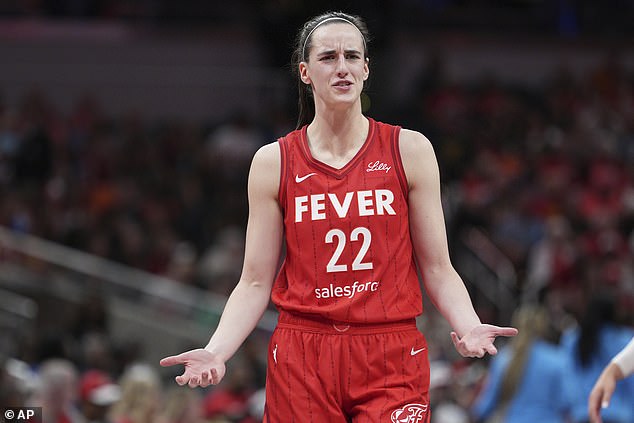 Fans have claimed she is 'fumbling' Indiana's opportunity of having the biggest name in the W