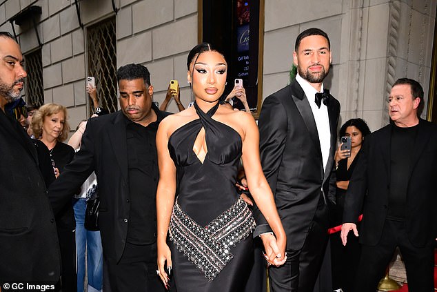 Klay Thompson and rapper Megan Thee Stallion took a major step in their relationship