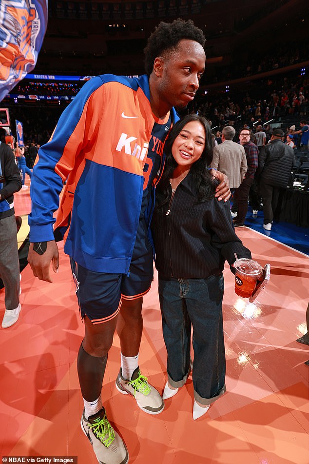 Online speculation had linked Lee romantically with New York Knicks star OG Anunoby