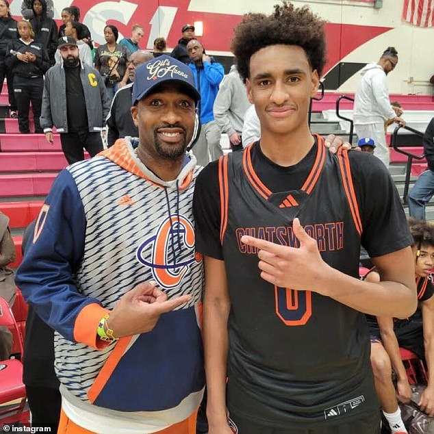 Arenas' son, Alijah Arenas, is a highly-touted rising freshman enrolled at USC