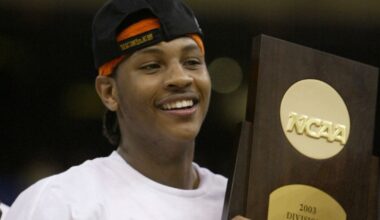 Syracuse Orange legend Carmelo Anthony named college basketball’s best player of the 2000s by The Athletic