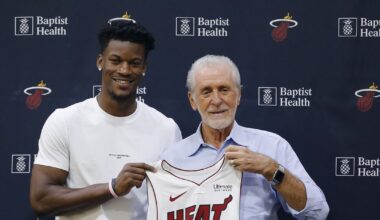 Pat Riley and the Heat fired back at the latest Jimmy Butler trade rumors