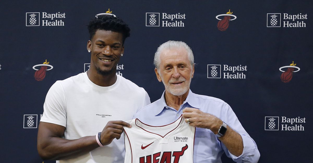 Pat Riley and the Heat fired back at the latest Jimmy Butler trade rumors