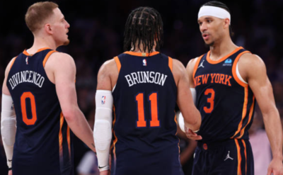 NovaKnicks reunite: Jalen Brunson, Josh Hart & Donte Divincenzo star in hilarious AT&T March Madness ad