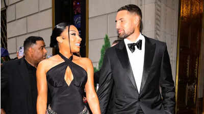 Shaquille O’Neal predicts how long new couple Klay Thompson and Megan Thee Stallion will last