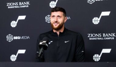 Jusuf Nurkic embraces role as Jazz veteran: '30 is now old?'