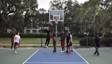 Journalist finds community in Forsyth Park basketball courts
