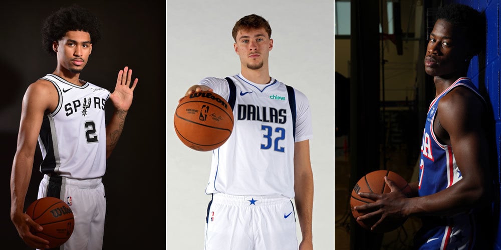 Dylan Harper, Cooper Flagg, VJ Edgecombe Dylan Harper, Cooper Flagg, VJ Edgecombe