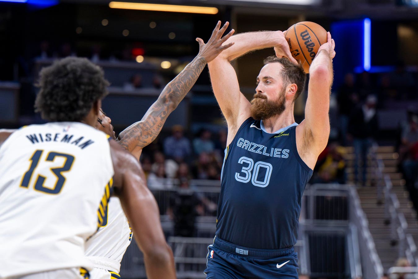 Indiana Pacers To Acquire Memphis Grizzlies Center Jay Huff In Trade