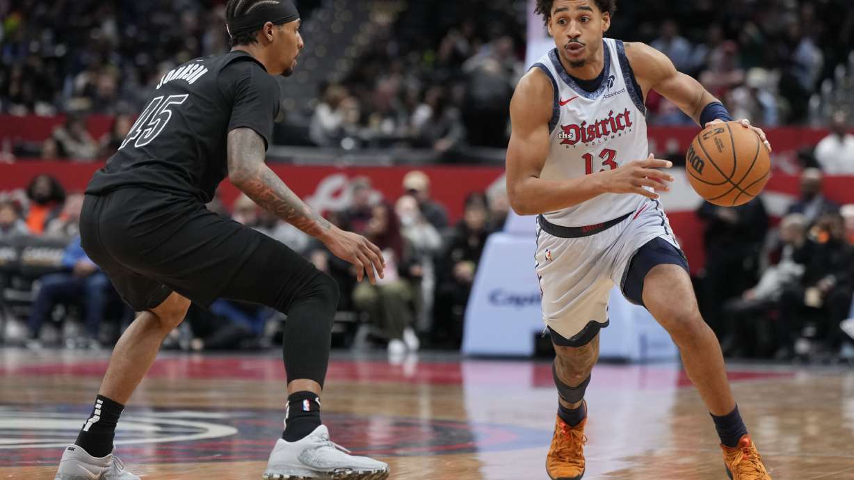 Poole scores 26 as the Wizards snap their 6-game losing streak with a 107-99 victory over the Nets