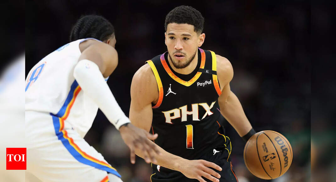 Devin Booker pays emotional tribute to Kevin Durant after seven-team trade sends star to Houston Rockets | NBA News