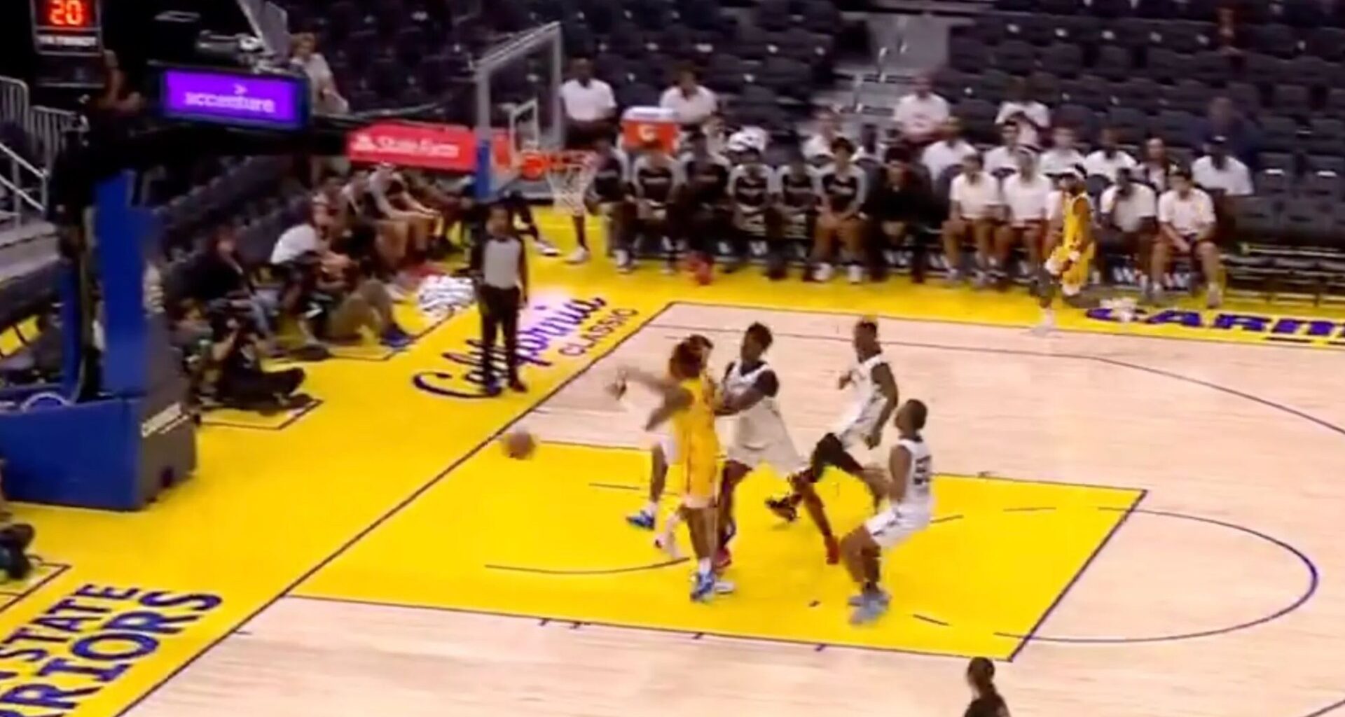 NBA fans spot worrying Bronny James mistakes during LA Lakers Summer League game - 'needs to develop more'