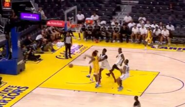 NBA fans spot worrying Bronny James mistakes during LA Lakers Summer League game - 'needs to develop more'