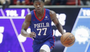 Sixers’ VJ Edgecombe diagnosed with thumb sprain, ruled out vs. Spurs in Vegas summer league