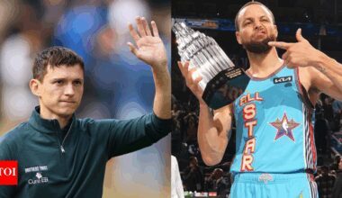 Tom Holland became a Golden State Warriors fan after watching Steph Curry's team live in New York | NBA News