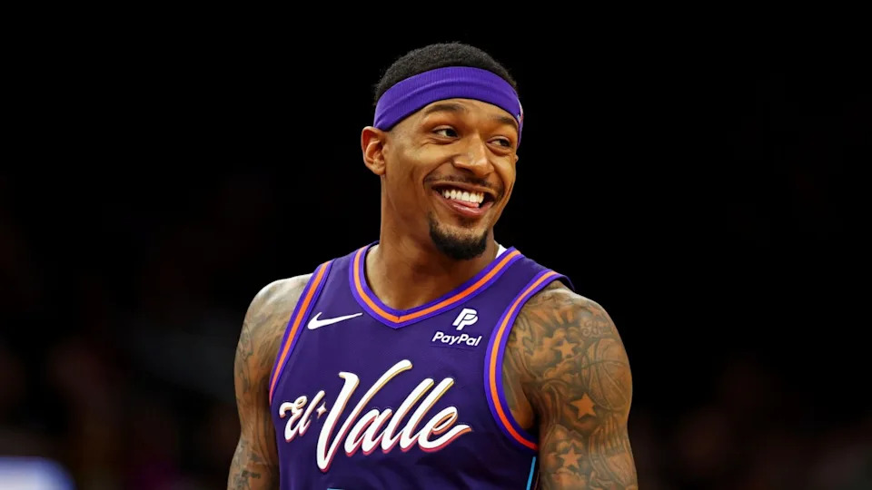 Phoenix Suns guard Bradley Beal (3).© Mark J. Rebilas-USA TODAY Sports