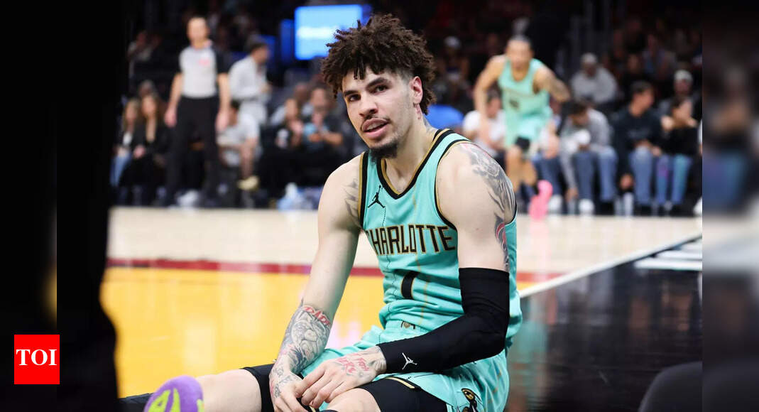 LaMelo Ball watches courtside as Liam McNeeley scores 22 to lead Charlotte Hornets past Utah Jazz | NBA News
