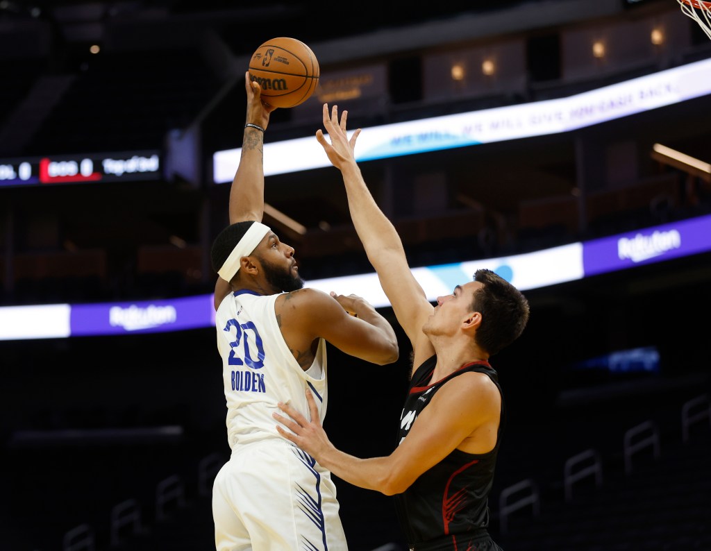 Warriors’ Marques Bolden comes back from Achilles injury