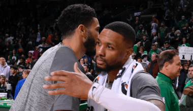 Jayson Tatum recruiting Damian Lillard to join Celtics after release from Bucks, per report