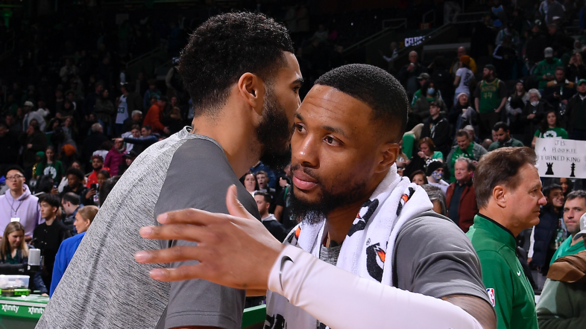 Jayson Tatum recruiting Damian Lillard to join Celtics after release from Bucks, per report
