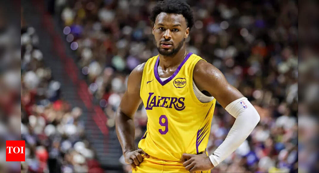 Zhuri James goes viral in Adidas as Bronny falls short in LA Lakers’ game against Dallas Mavericks | NBA News