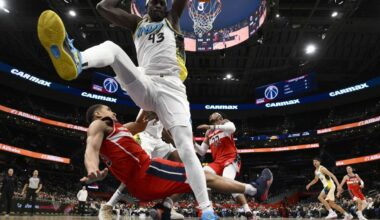 Wizards' Malcolm Brogdon sprains left ankle in loss to Pacers