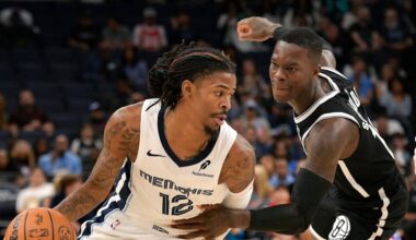 Grizzlies fall to Nets 119-106 in second-straight loss