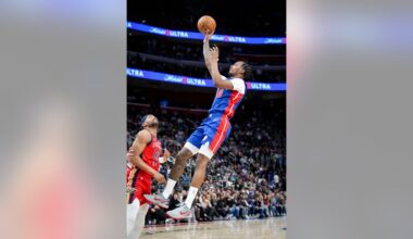 Holland has big final quarter and scores season-high 26 points to lead Pistons over Pelicans 136-130