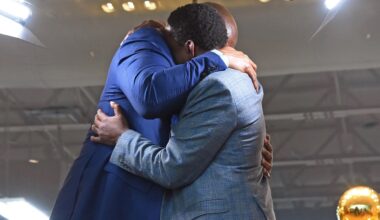 'Let me apologize if I hurt you' - Magic Johnson and Isiah Thomas burst into tears together after settling decades-long beef