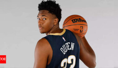 New Orleans Pelicans rookie Derik Queen out 12 weeks after wrist surgery following breakout NBA Summer League | NBA News