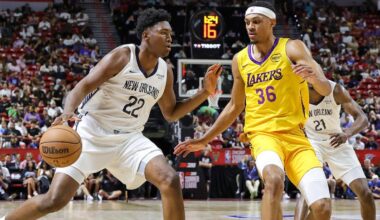 Derik Queen injury: Pelicans' first-rounder has surgery for torn wrist ligament, to be re-evaluated in October