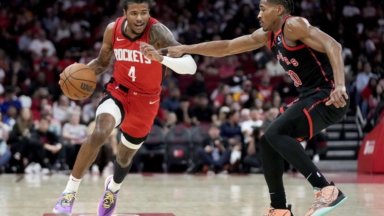 Brooks scores 19 as the Rockets snap a six-game skid with 94-87 win over the Raptors