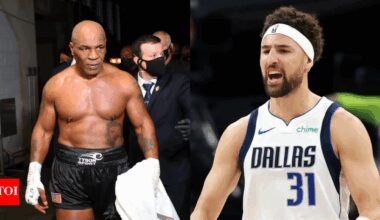 Boxing legend Mike Tyson denies knowing Dallas Maverick star Klay Thompson | NBA News