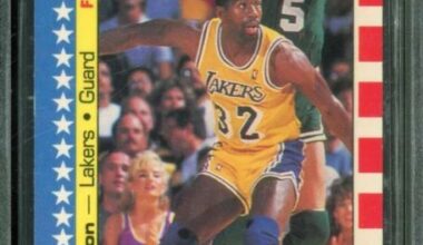 Top 5 Most Valuable Magic Johnson Basketball Cards