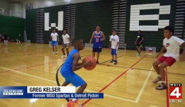 Former Michigan State, Pistons star Greg Kelser gives back through basketball camps