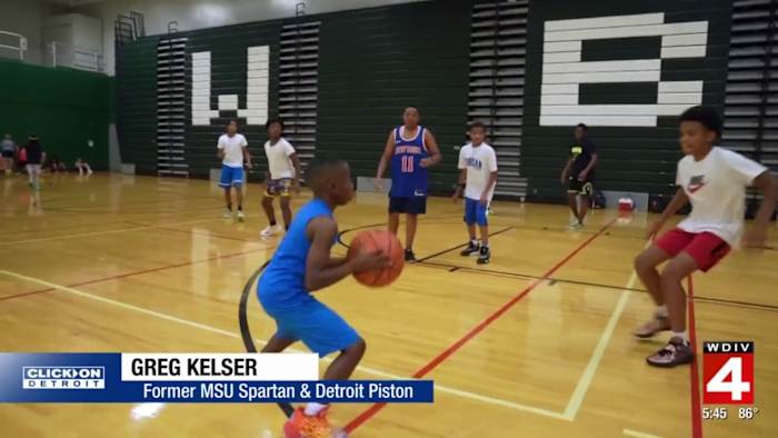 Former Michigan State, Pistons star Greg Kelser gives back through basketball camps