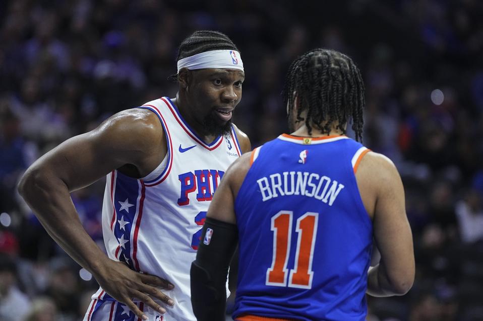 New York Knicks v Philadelphia 76ers