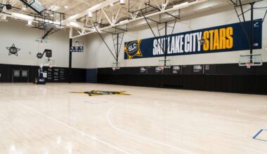 The Utah Jazz G League facility has a history with Stockton and Malone