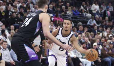 Murray scores 26 points to spark hot-shooting Kings to a 118-101 win over Jazz