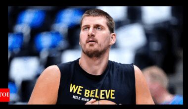 "NBA is his side gig": Denver Nuggets' Nikola Jokić gets heavily mocked as he breaks down after his horse wins a race | NBA News