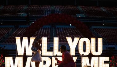 Pacers Star Proposes in Courtside Moment