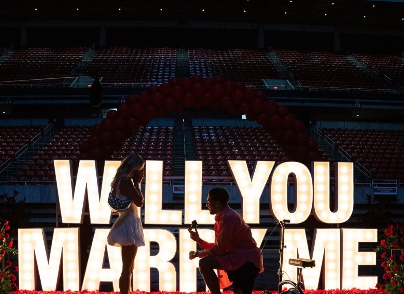 Pacers Star Proposes in Courtside Moment