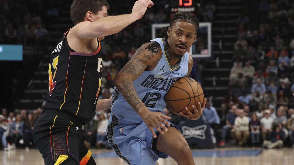 Ja Morant scores 29 and Grizzlies climb out of early hole to beat Suns 120-118