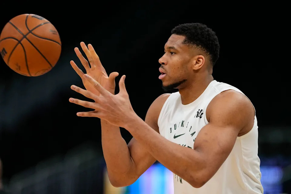 Milwaukee Bucks forward Giannis Antetokounmpo (34) might benefit from pairing with Jonathan Kuminga.Jeff Hanisch-Imagn Images