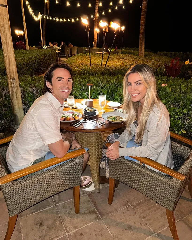 <p>Crystal Hefner & James Ward</p>